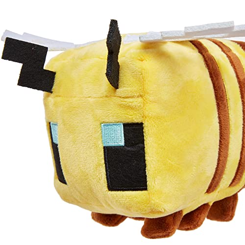 Mattel HBN41 Minecraft Basic 8-Inch Plush Bee Stuffed Animal Figure thumb #3