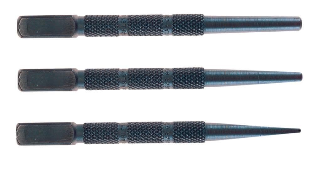 STANLEY Nail Setter, Steel, 3-Piece (58-230)