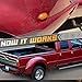 HERCOO LED Dually Bed Fender Side Marker Lights Front Rear Lamps Compatible with Ford 1999-2010 F350 F450 F550 Super Duty, Amber & Red