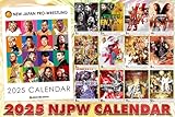 新日本プロレスリング カレンダー 2025年 新日本プロレス 壁掛けタイプ 5955062789