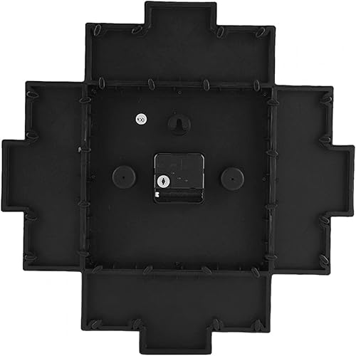 Miniatura 4 de Reloj de pared 2 en 1 de plástico ABS con marco de fotos, marco de fotos, reloj de pared moderno, decoración del hogar, regalo para decoración de