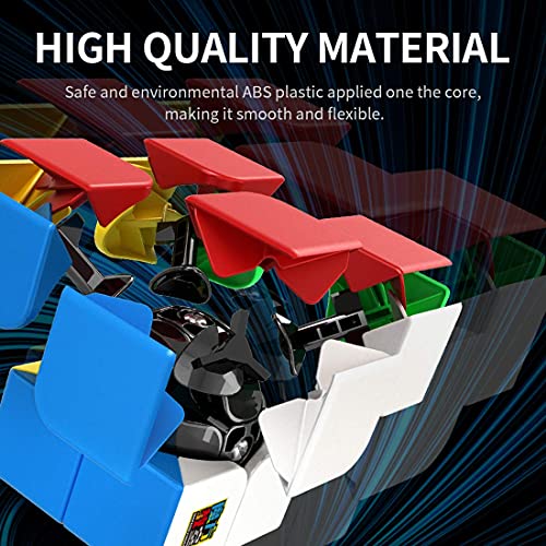 Image of MoYu Meilong Professional Speed Cube, Stickerless Magic Puzzle Cube with Instructions (Size 2x2)