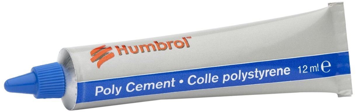 Humbrol Poly Cement Glue Adhesive Glue Airfix Glue Model Glue Tube 12ml by Humbrol