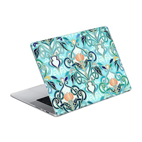 Protection MacBook Pro 16 A2485 anti-rayures style vinyle fleurs