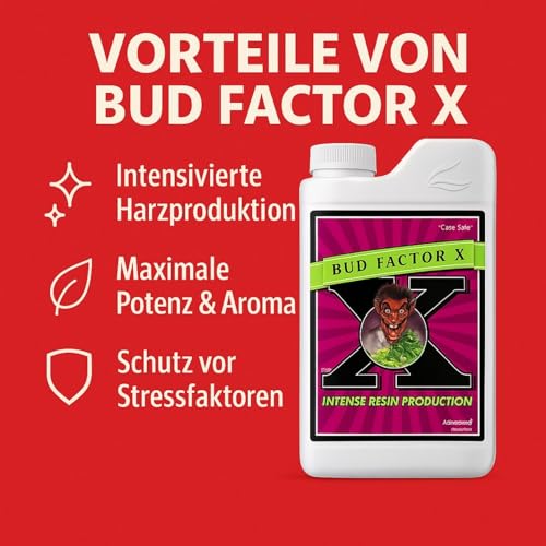 Bud Factor X Advanced Nutrients augmente la résine et les arômes 500 ml