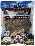 Loving Pets Pure Buffalo Lung Steaks Dog Treat, 4 -Ounce