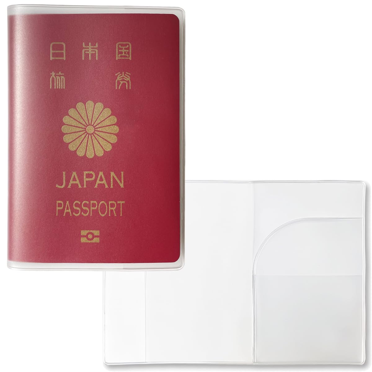 REX-OWL Transparent Passport Cover