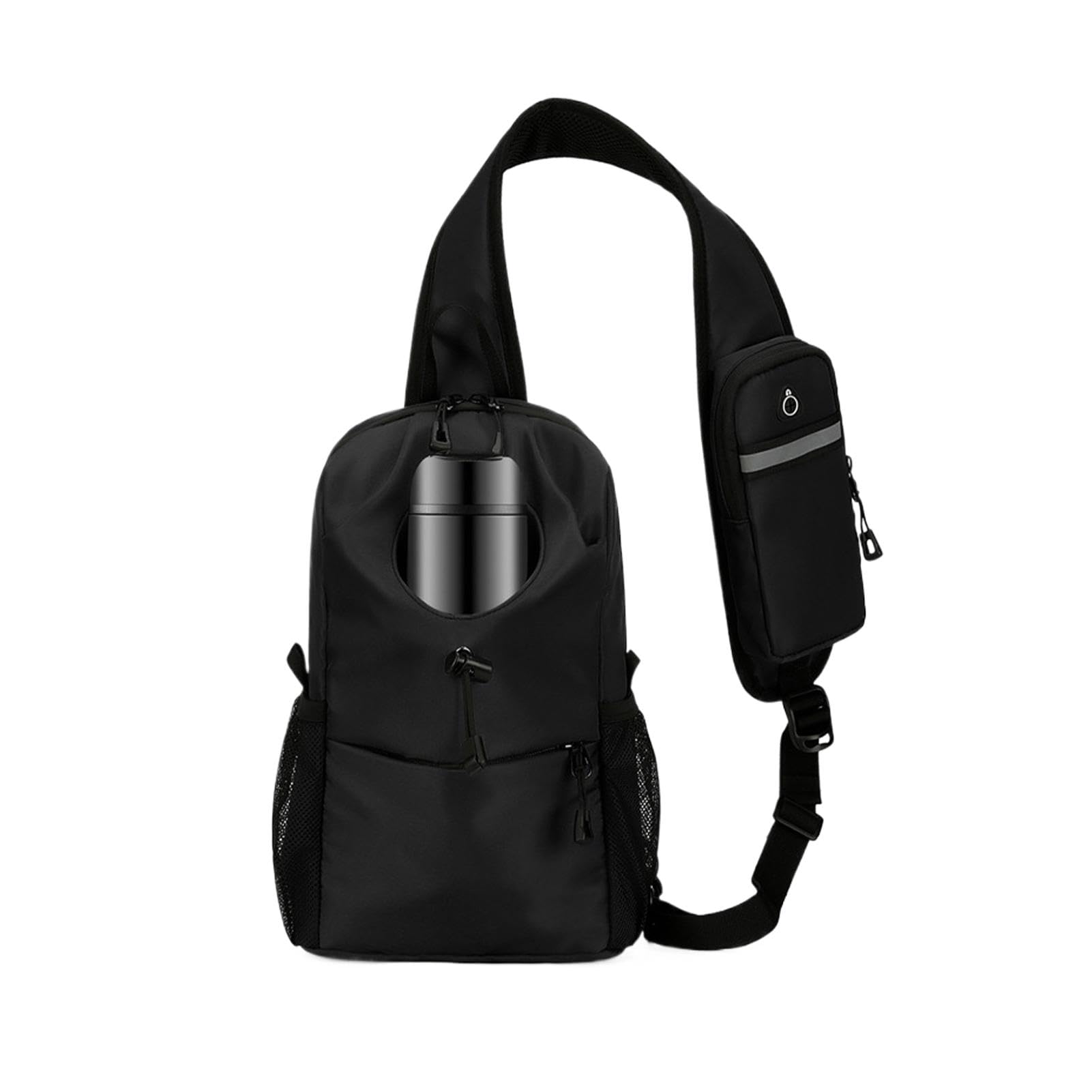Sacoche épaule ajustable au design ergonomique et compartiments compacts - 8