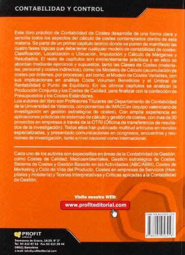 Casos prácticos resueltos de contabilidad de costes: Adaptado a los nuevos grados (SIN COLECCION)
