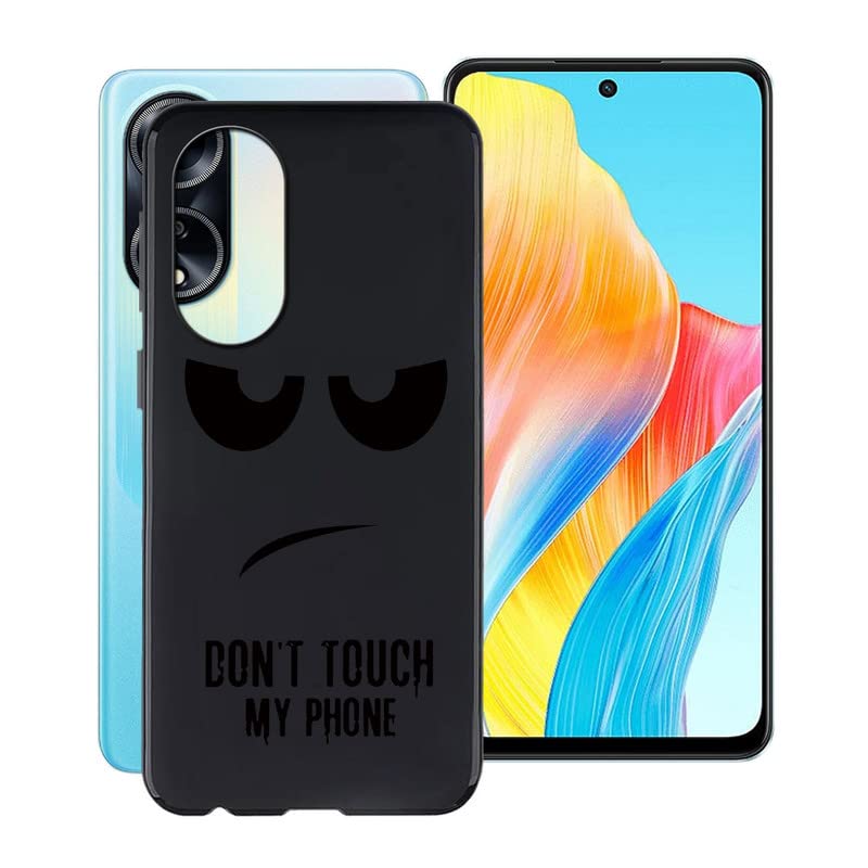 Cover per Oppo A98 5G (6.72 ), 2 Pezzi Anti-Graffio X