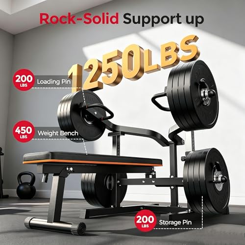 FEIERDUN Chest Press Machine, 1250 LB Adjustable Bench Press - image 4