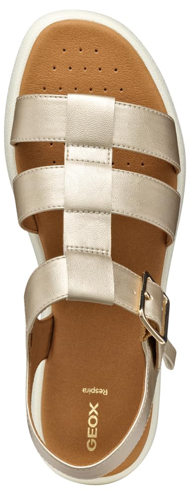 Geox D Camalei B, Sandalo Piatto Donna