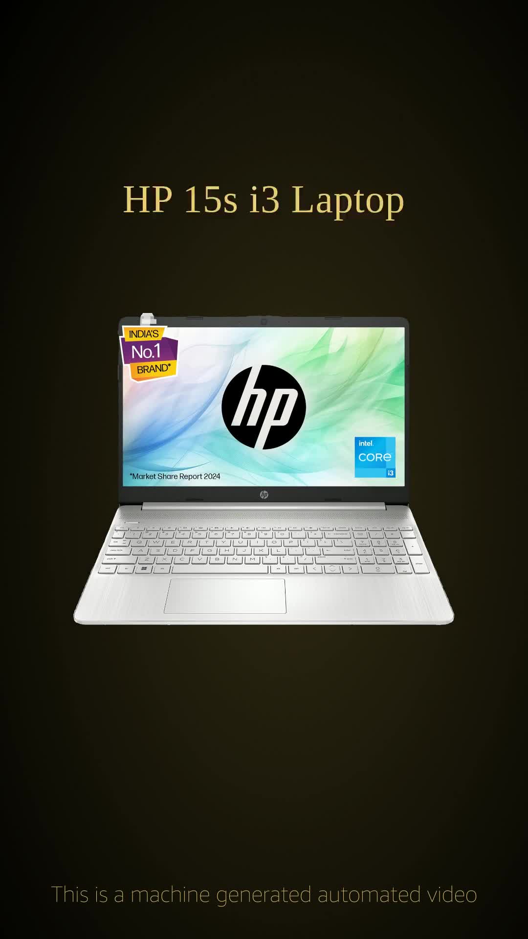 HP 15s Intel Core i3 12th Gen (8GB DDR4 RAM/ 1 TB NVME M.2 SSD