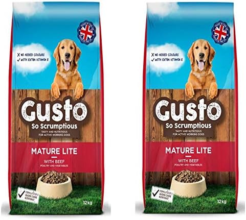 Gusto Mature Lite Food Feed 24KG_AB