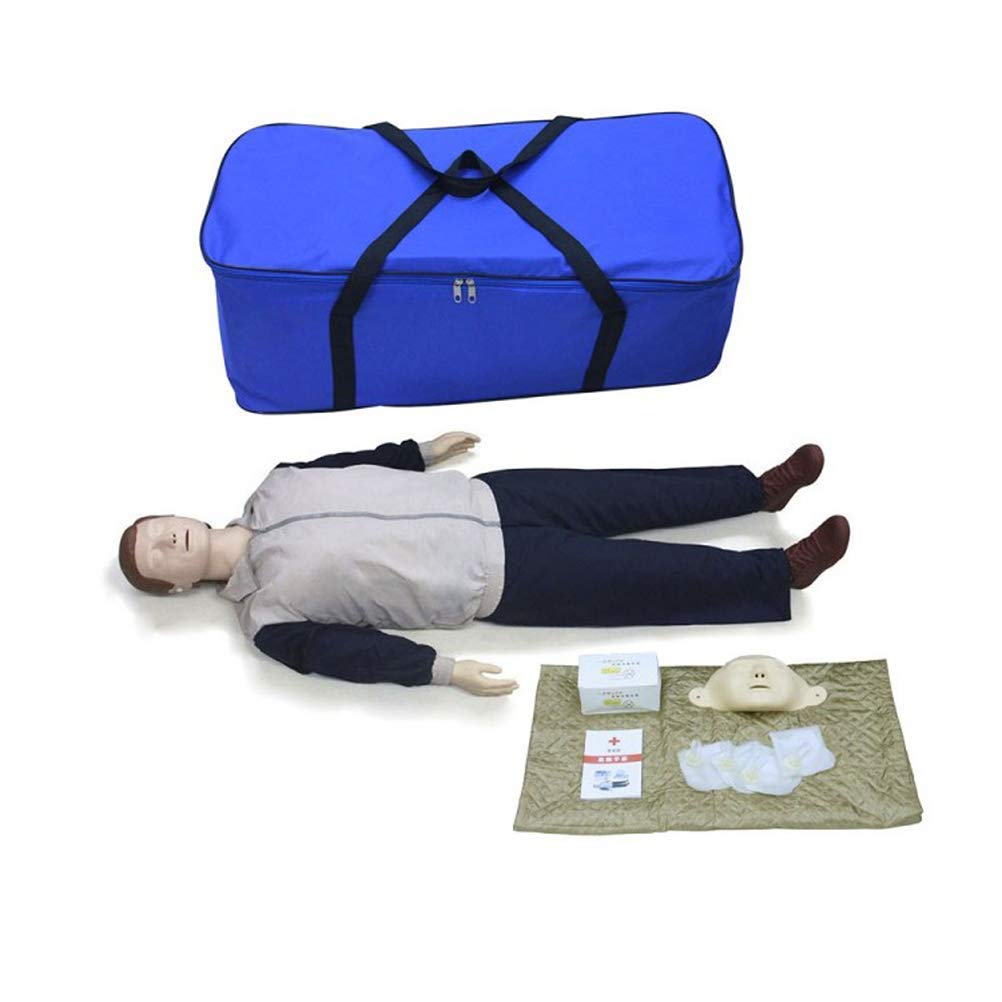 CPR Erste-Hilfe-Dummy CPR-Puppe Modell Atmung Menschlicher Körper Professionelles naturwissenschaftliches Lehrmittel für Schule, Bildung