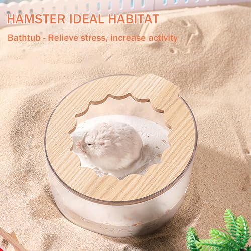 Marchul Badzubehör und Sandlöffel für Kleintiere für Mäuse, Igel, Rennmäuse