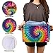 HUXINO Storage Basket Cube, Abstract Swirl Tie Dye Rainbow Large Storage Bin Box Collapsible Clothes Toys Organizer Laundry Basket for Shelves Closet Kids Nursery Bedroom, 1 Pack