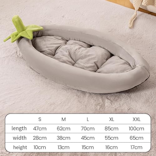 Panier pour chat et chien rond XL doux pour l'intérieur - 4