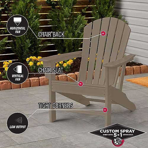Image of Rust-Oleum Stops Rust Custom 5-in-1 Spray Paint, Satin Driftwood | Rust Preventive Protective Enamel, Multi Surface (Metal, Wood and More), Adjustable Dial for Better Control, Fast Dry, 6 Pack