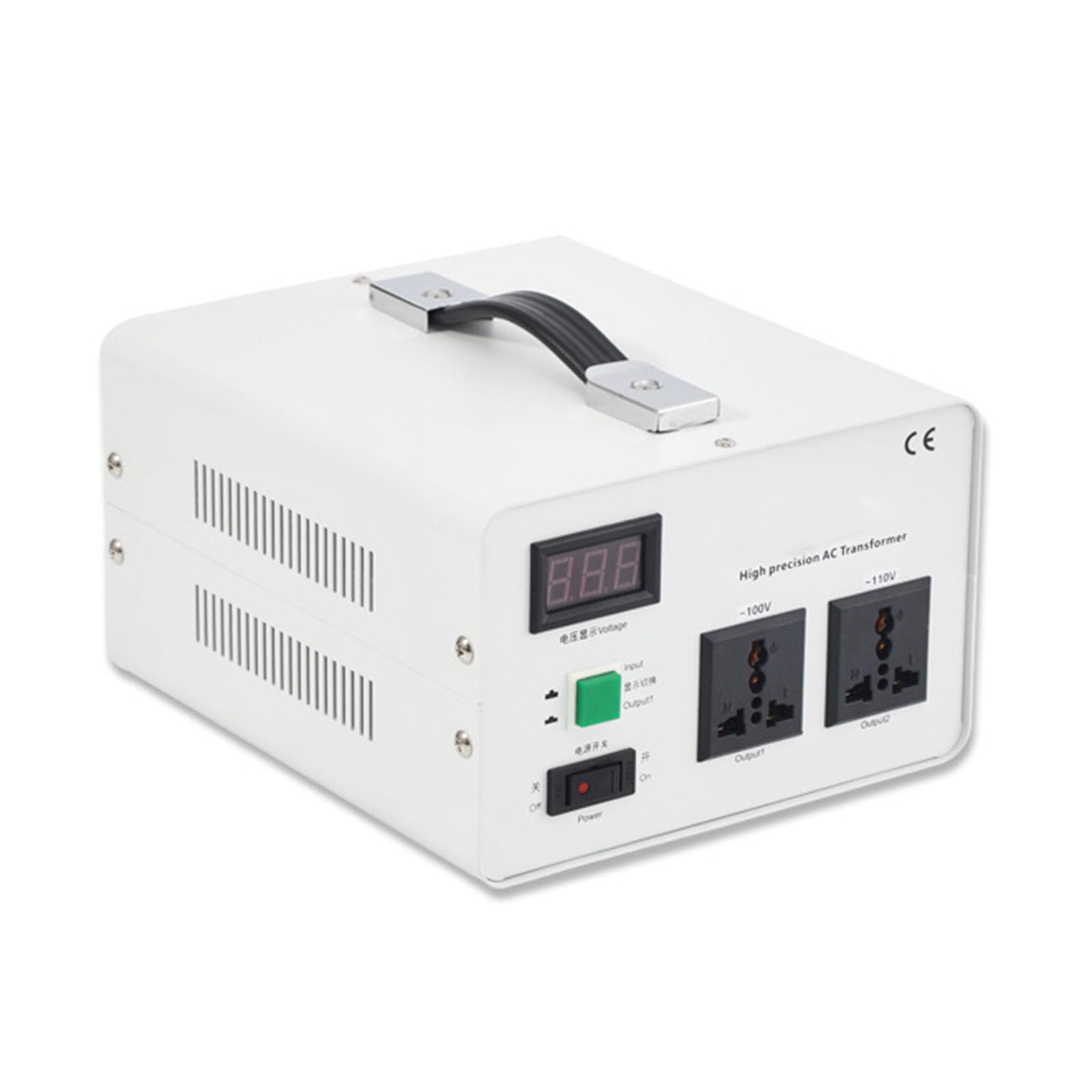 Transformador 220V a 110V Reductor 500W 1000W 1500W 2000W 3000W Convertidor de voltaje Elevador 110V a 220V,500W-220Vto110V