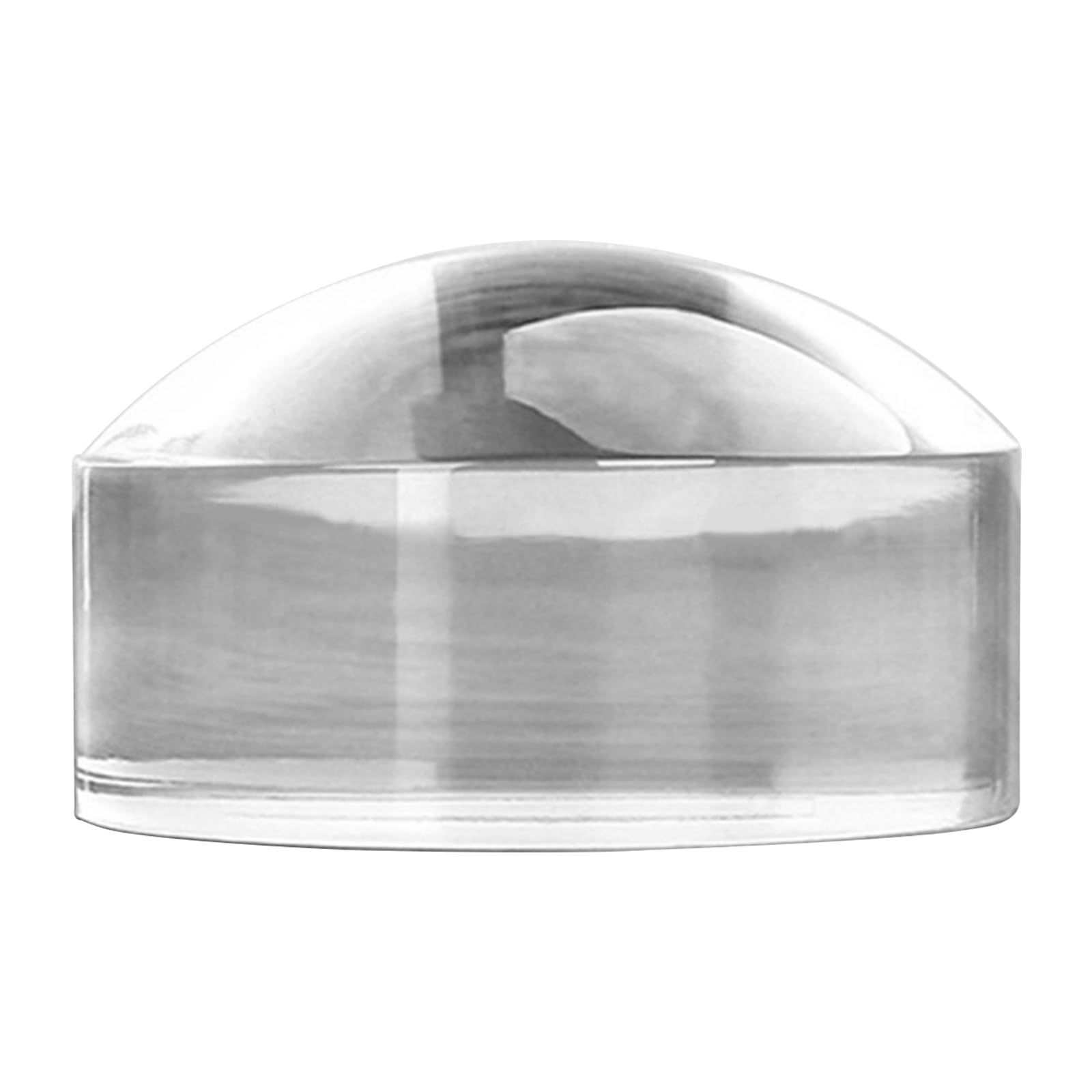 Full Clear Acrylic 8X Magnifier Glass with High Clear Magnification Suitable for Books and Decors Magnifier Lens