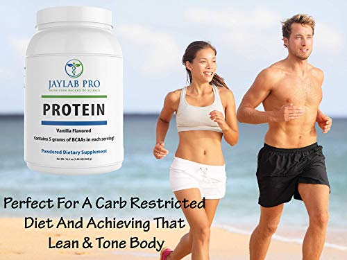 Jaylab Pro Protein Powder, 100% Optimal Whey Protein, Vanilla And Chocolate Bundle, Keto Friendly #TOP3