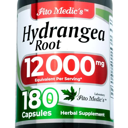FITO MEDICS Lab | Hydrangea Root | Hydrangea Root Capsules |180 Capsules
