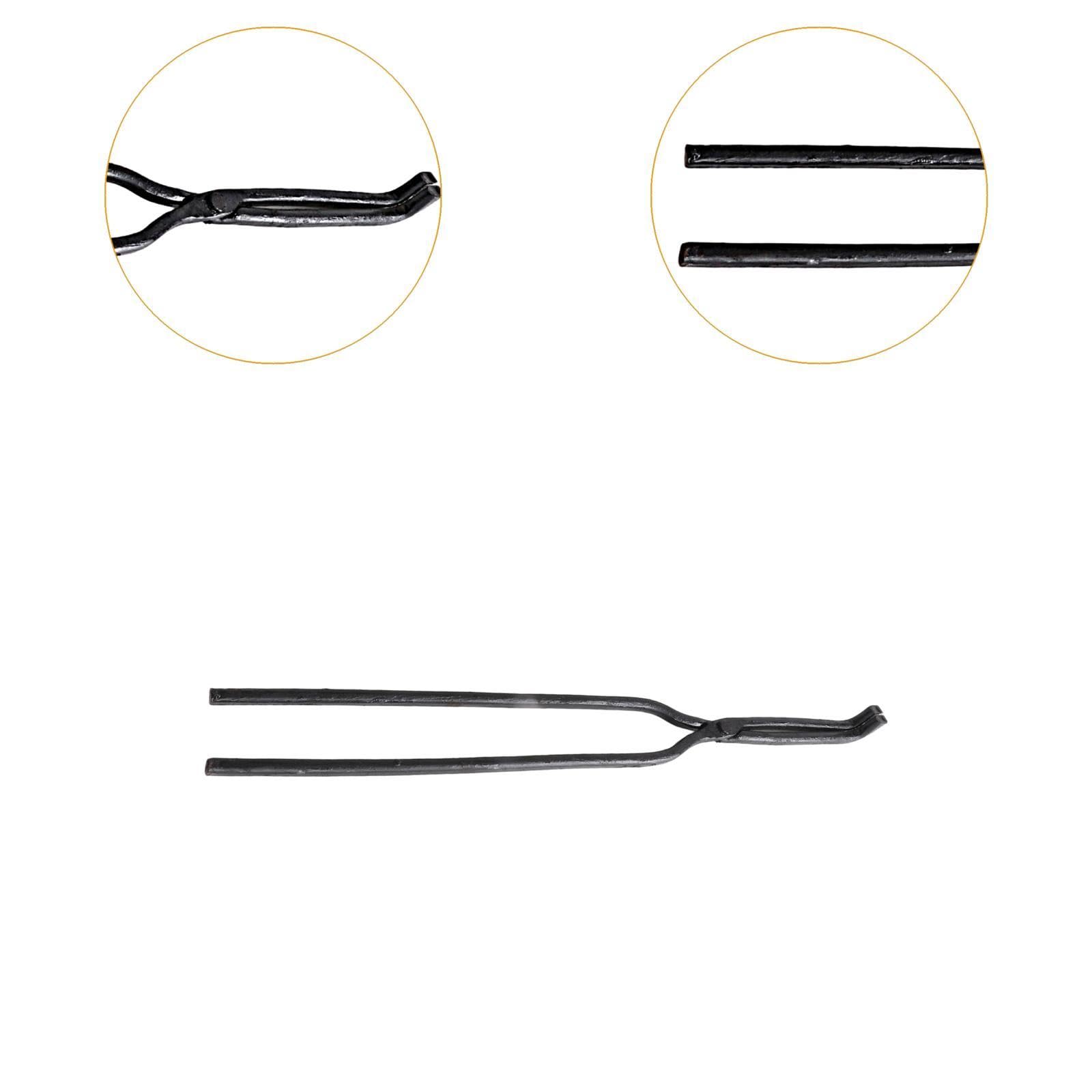 predolo Pinzas para, Abrazadera para, Mango Largo, ergonómicas, Herramienta para refinar Metales, Suministros para fundición, 50cm