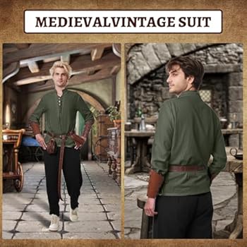 Donkere Wandelende Of Middeleeuwse Man Op Een Zwarte Studio Achtergrond Die Zich Viking Kostuum Met Wapens Poseren Dit Beeld 160782896