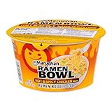 Maruchan Bowl Hot & Spicy Chicken Flavor Ramen Noodles With Vegetables, 3.32 Oz