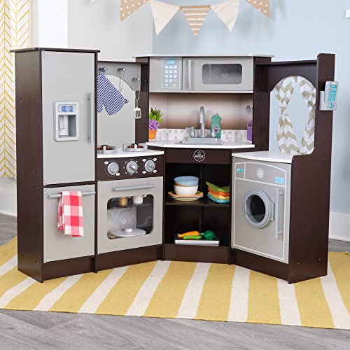 Kidkraft 53365 Ultimate Corner Wooden Play Kitchen thumb #3