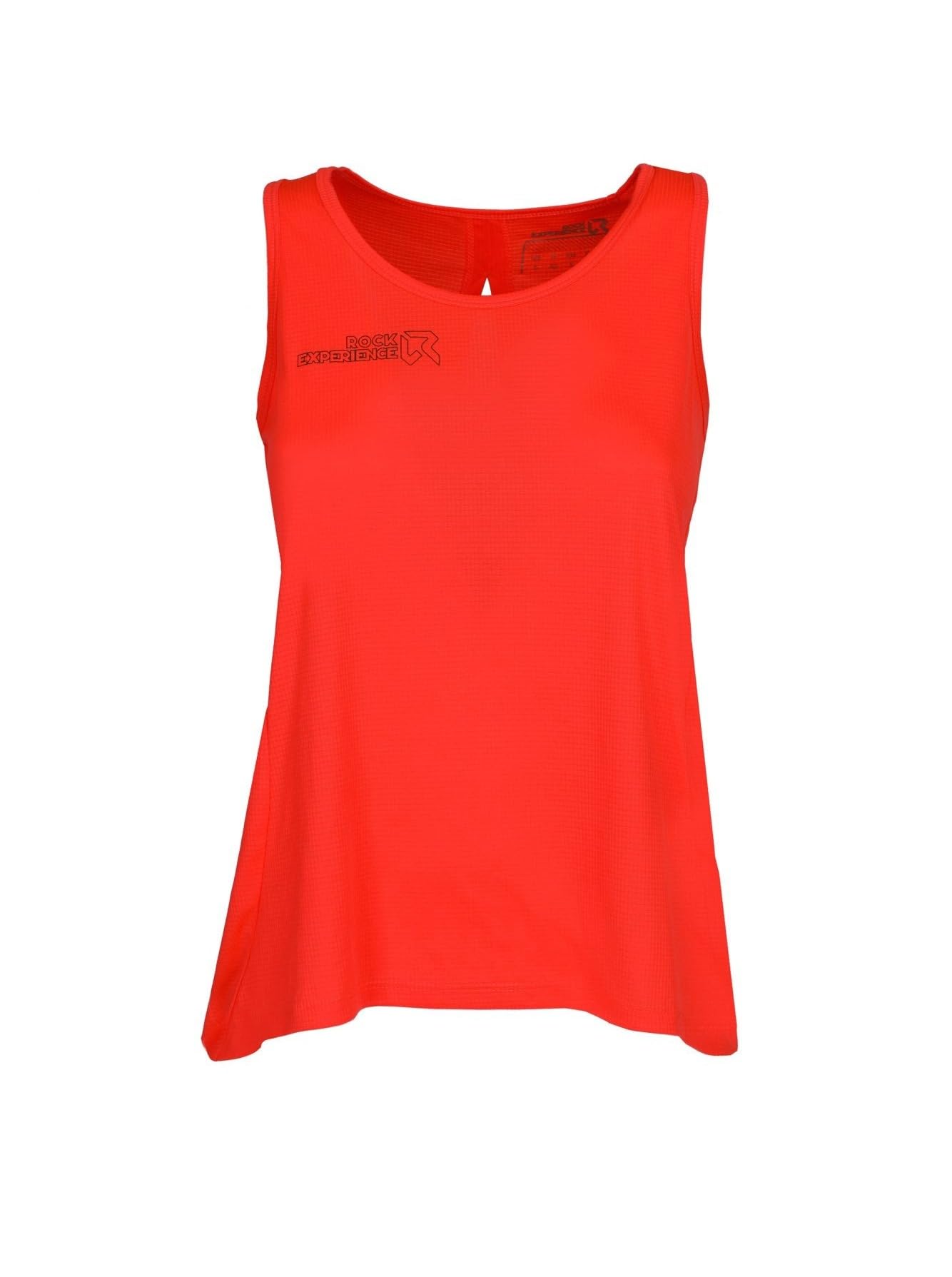 Rock Experience Oriole Woman Tank Canotta Traspirante Sportiva Donna (Pacco da 1)