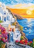 CALVENDO Poster 59,4 x 84,1 cm Hochformat Santorin mit 