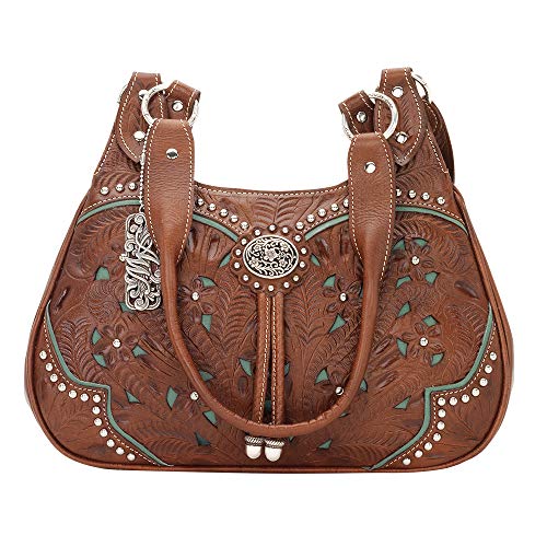 American West Lady Lace 3 Compartment Scoop Tote