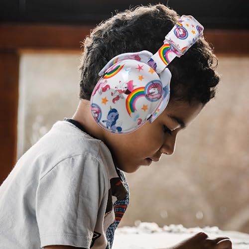 PROTEAR SNR 28 dB Kids Ear Protection Ear Muffs,Ideal Hearing Protectors for Noise Sensitivity Children under Fireworks,Travel - Image 2