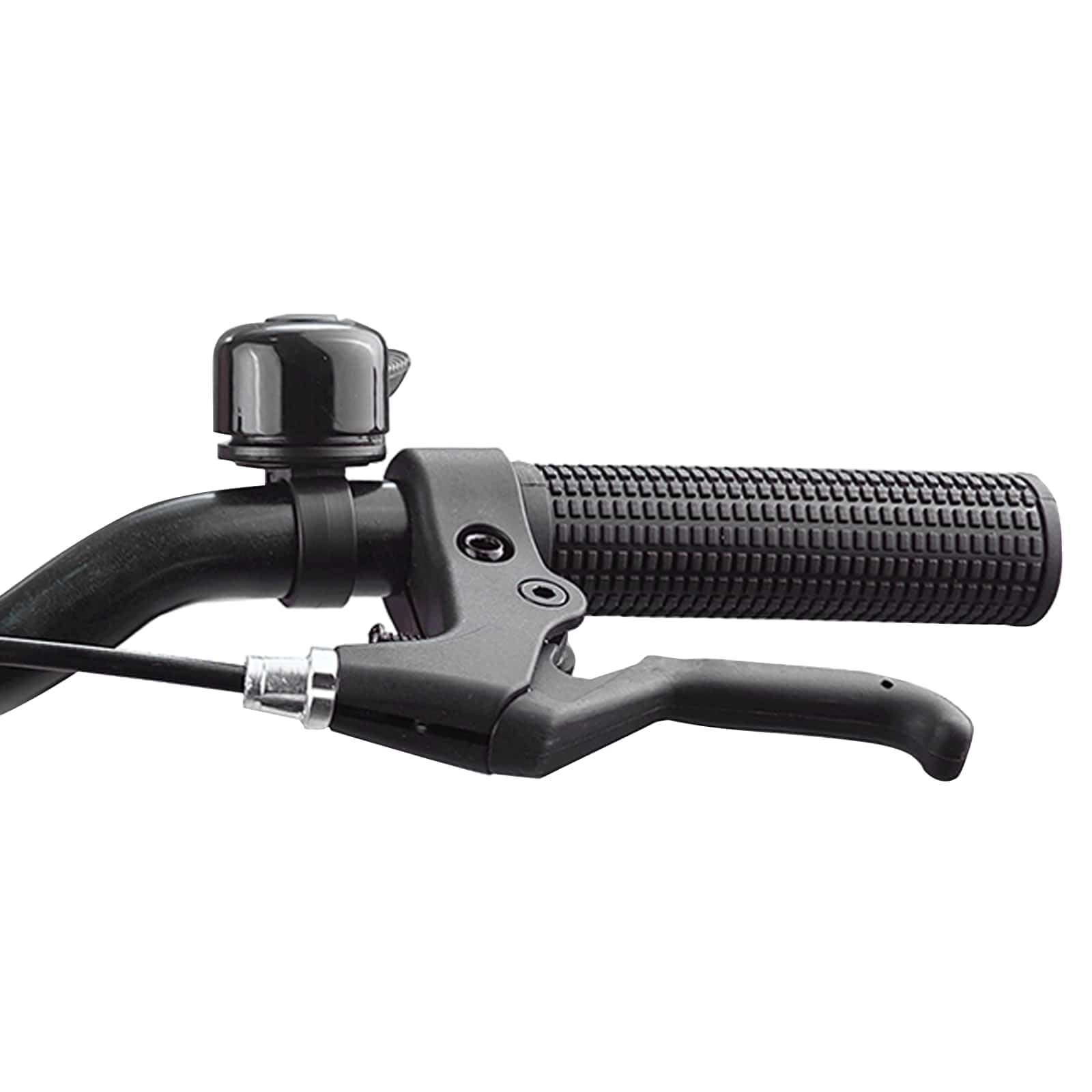 Bicicleta de montaña de 24 pulgadas, color blanco, para 8 – 12 años, con cambio de 6 velocidades, manillar y asiento ajustables, marco de acero para terreno, viajeros y ocio, incluye timbre