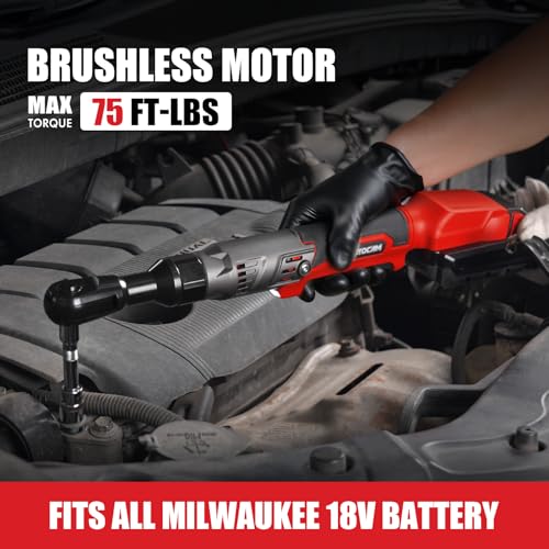 ADOTOCAM Cordless Ratchet for Milwaukee