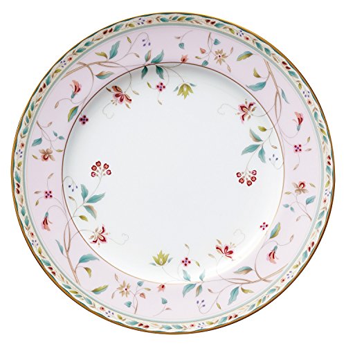 Noritake ノリタケ プレート 21cm 花更紗 ピンク ボーンチャイナ T97211/4409-5