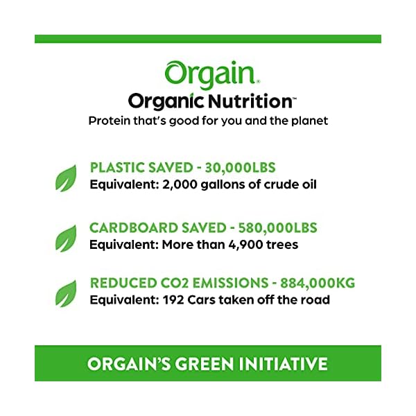 Orgain Organic Vegan Protein Bars, Peanut Butter Chocolate Chunk - 10g Plant Based Protein, Gluten Free Snack Bar, Low Sugar, Dairy Free, Soy Free, Lactose Free, Non GMO, 1.41 Oz (12 Count)