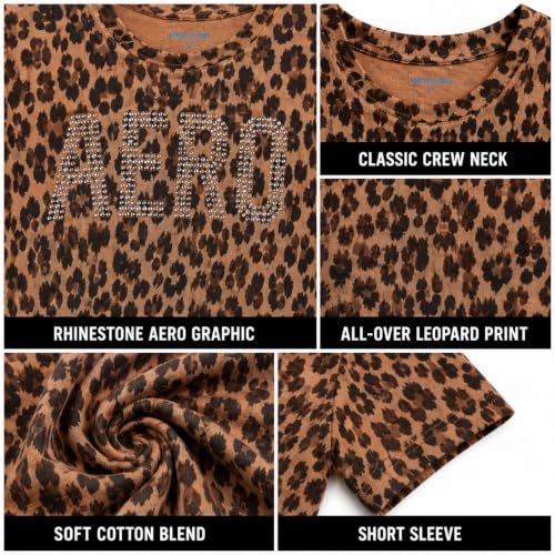 Image of Girls T Shirts - Soft Cotton Blend Short Sleeve Cute Graphic Tees - Classic Crewneck Logo Tee Girls Shirts (Sizes: 7-16)