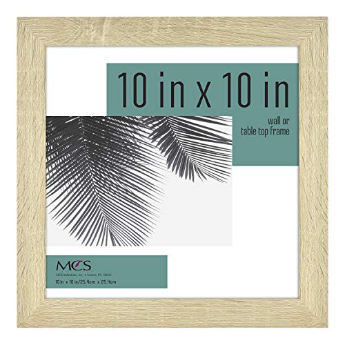MCS Studio Gallery Frame, Natural Woodgrain, 10 x 10 in, Single