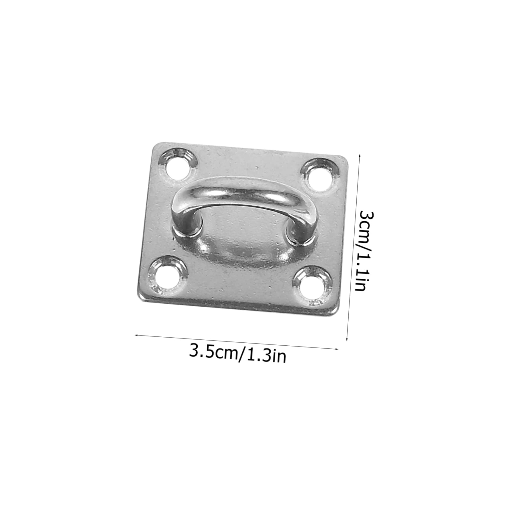 NAMOARLY Sturdy Ceiling Hooks Set of 4 Stainless Steel Ceiling Hangers for Fans Lights and