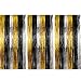 Sumind 3 Pack Metallic Tinsel Curtains, Foil Fringe Shimmer Curtain Door Window Decoration for Birthday Wedding Party (Gold, Silver with Black)