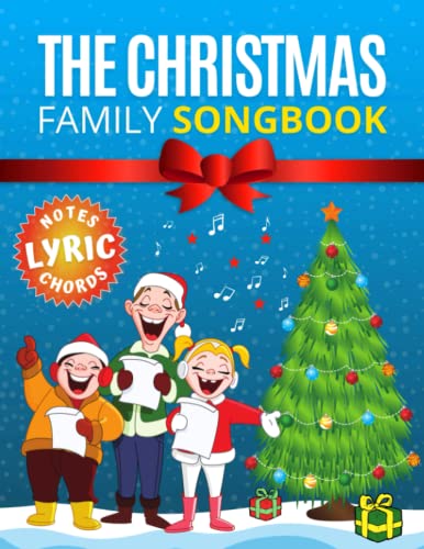 The Christmas Family Songbook – notes, lyrics, chords: Most Beautiful Christmas Songs - 15 Sing Along Favorites. Sheet music notes with names. Popular ... Times. Great gift for Kids, Adults, Seniors. image 3