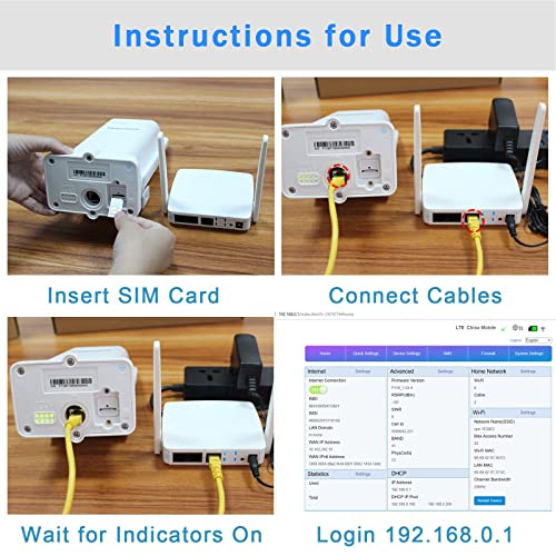 4G Outdoor Cpe Wifi Router, Yeacomm 3G 4G Ip66 Lte Cpe Kit | Lte Unit With Sim Card Slot + Indoor Ap Wifi Hotspot, 150Mbps Cat4 Mobile Wifi Router,Not For Verizon #TOP2