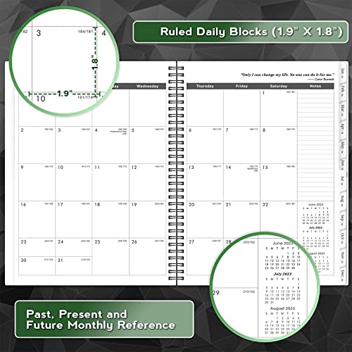 Monthly Planner 2023-2025 - Monthly Calendar 2023-2025 With Two-Side Pocket, July 2023 - June 2025, 9" X 11", Two Years Monthly Planner, Cardboard Cover, Perfect Organizer #TOP2