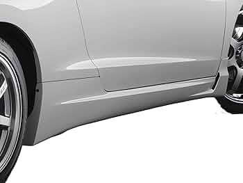 CR-Z ZF1 Modulo サイドスポイラー カーボン調　ガーニッシュ CR−Z ZF1 前期 3分割 カーボンリップスポイラー