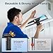 Compressed Air Duster, 150000RPM Electric Air Duster with LED Display & Light, 4 Gear Adjustable Cordless Air Blower, Rechargeable Brushless Motor Turbo Fan for Keyboard, Electronic Devices, Home, Car