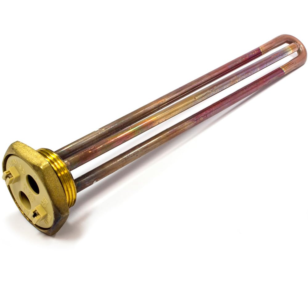 REPORSHOP - Resistencia Termo Electrico Vaina Cobre Rosca 1 1/4 1500w 220v Standard