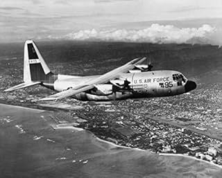 Posterazzi Military airplane in flight Waikiki Oahu Hawaii USA Poster Print, (24 x 36)